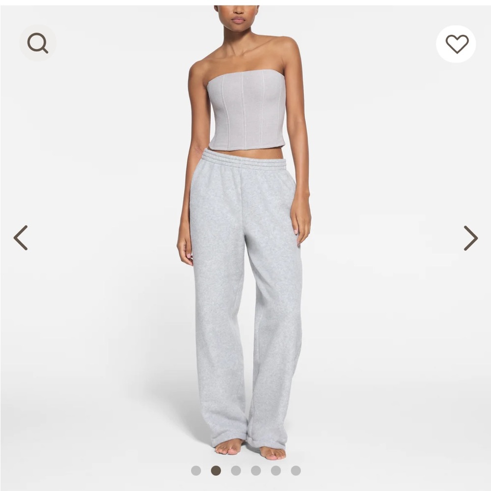 Skims Fleece Lounge Corset